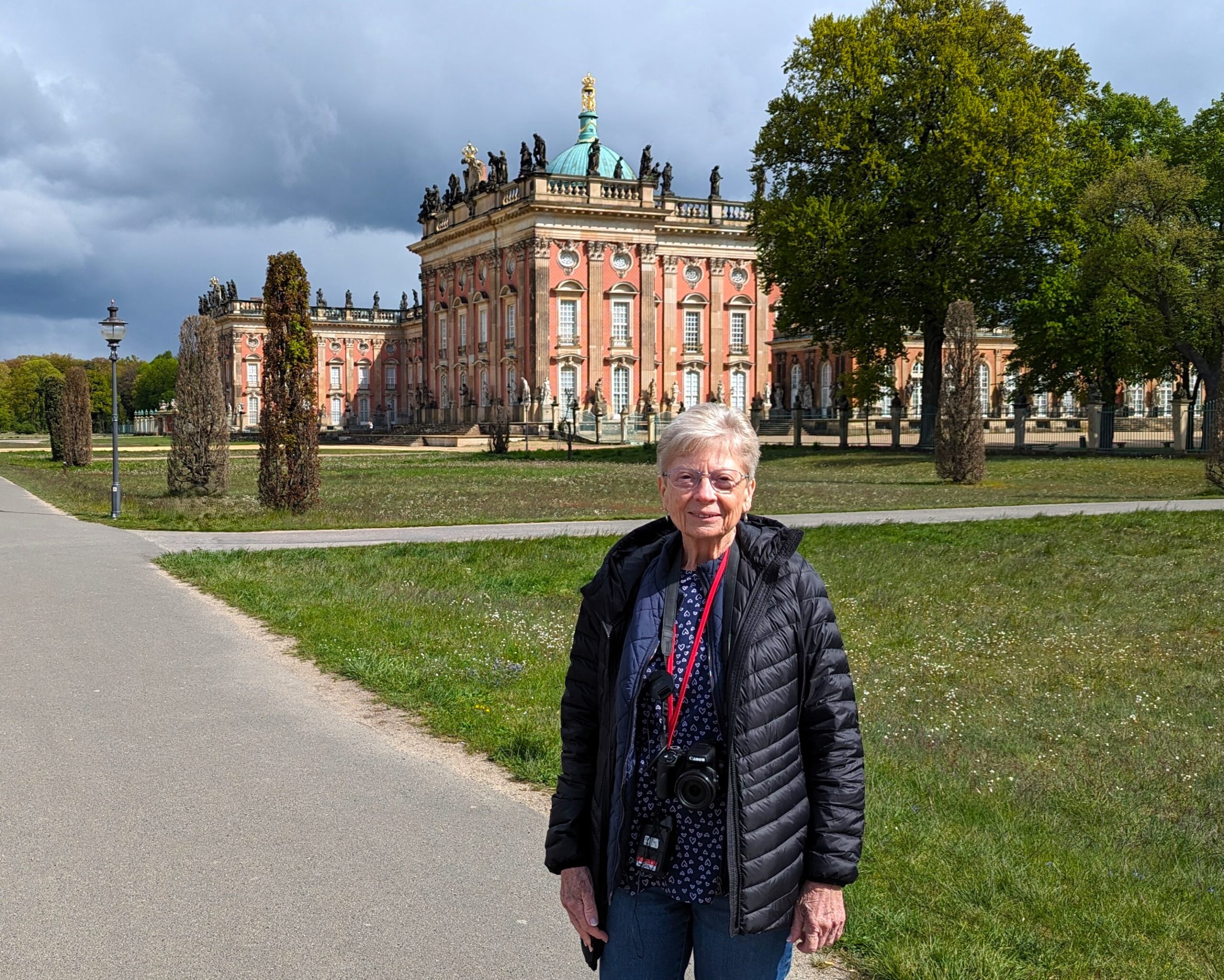 2024-04-22 New Palace - Dorothy New Palace built between 1763 and 1769 as a summer home for Fredrick the Great.