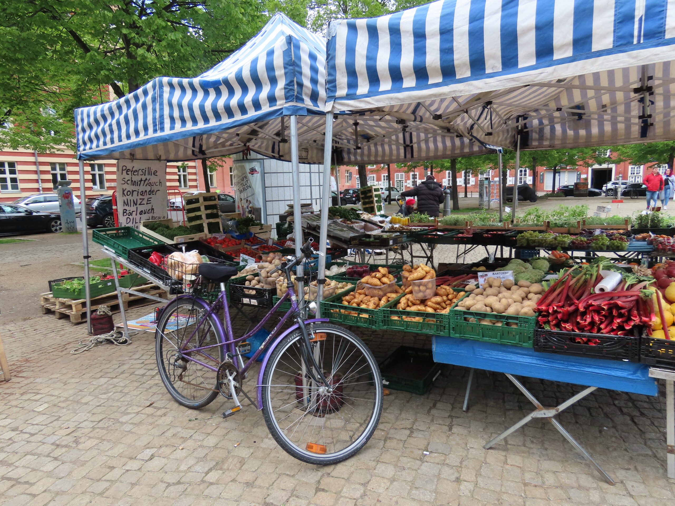 2024-04-22 Pottsdam Market Open air market in Potsdam
