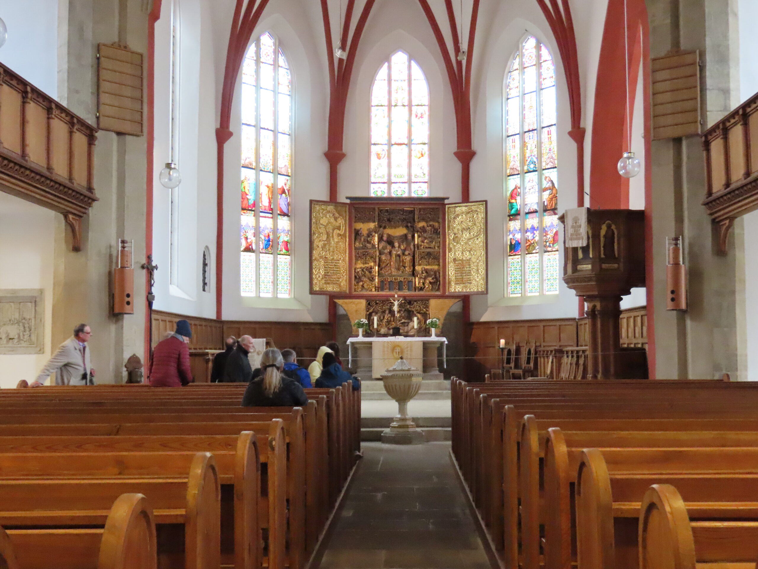 2024-04-24 Meissen - Inside Church of Our Lady Inside Church of Our Lady