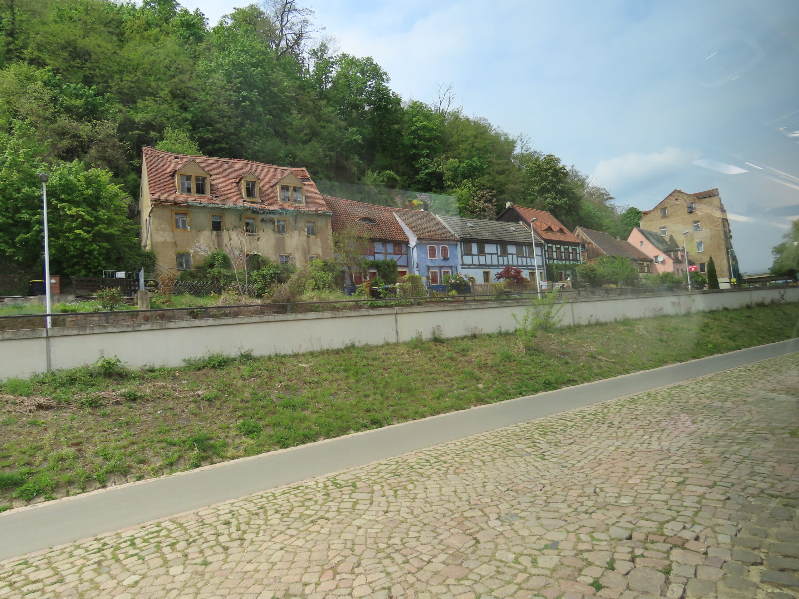 2024-04-24 Meissen - docked in Meissen Across from the dock in Meissen, Germany