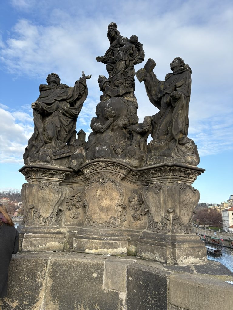 Prague - Charles Bridge Statues Statue on the Charles Bridge
