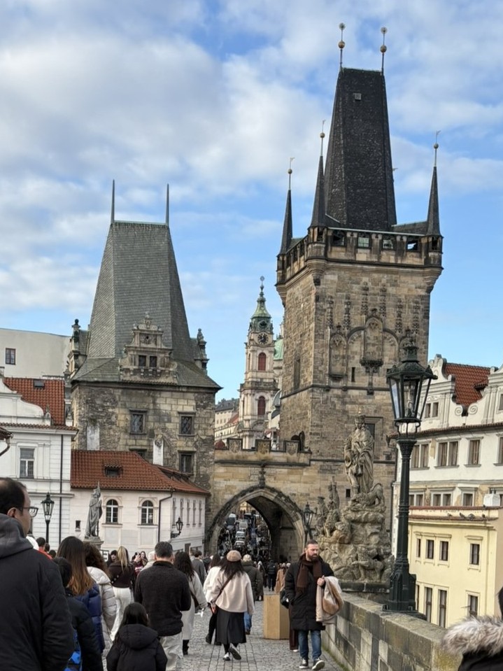 Prague - Lesser Town Towers Lesser Town Towers