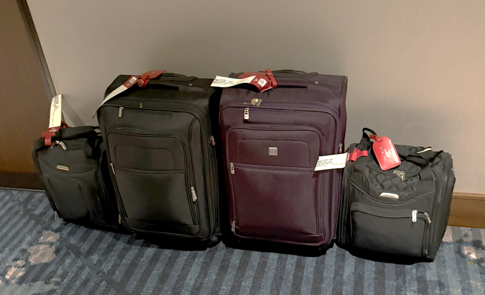 image Luggage Waiting for Pickup